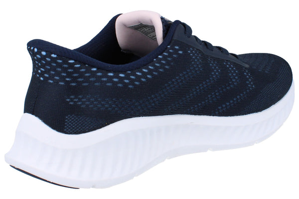 Skechers Hands Free Slip-Ins Go Walk Now - Khloe Womens Trainers 125643W Shoes  NVW - Navy White NVW - Photo 0
