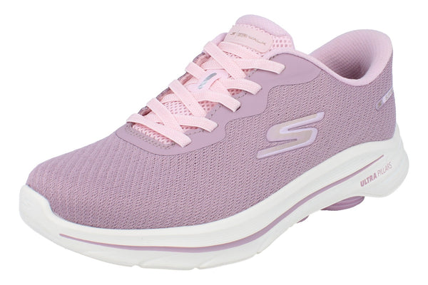 Skechers Hands Free Slip-Ins Go Walk 8 - Nadia Womens Trainers 125925 Shoes  MVE - Mauve MVE - Photo 0