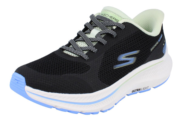 Skechers Hands Free Slip-Ins Go Run Consistant 2.0 - Captiva Womens Trainers 128619 Shoes  BKMN - Black Mint BKMN - Photo 0