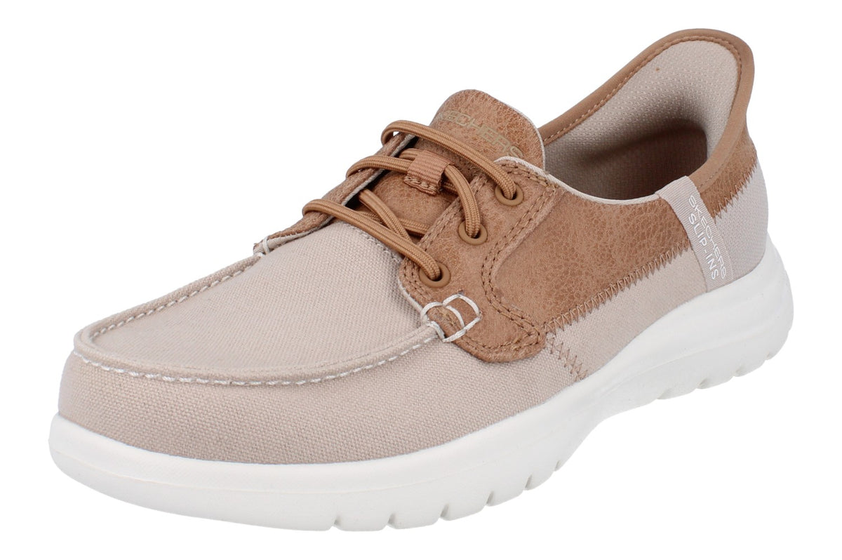 Skechers Slip Ins On The Go Flex - Palmilla Womens Trainers 136536 Shoes  TPE