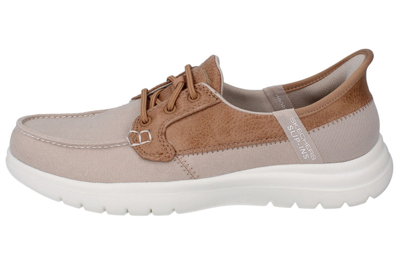 Skechers Slip Ins On The Go Flex - Palmilla Womens Trainers 136536 TPE