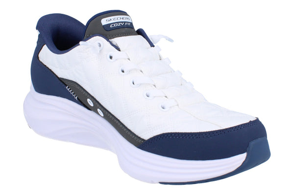 Skechers Hands Free Slip-Ins Contour Foam Womens Trainers 150404 Shoes  WNV - White Navy WNV - Photo 0