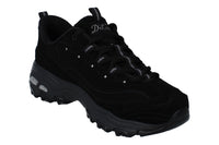 Skechers D'Lites Classic Remix Womens Trainers 150543 Shoes  BBK