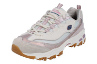Skechers D'Lites Dazzling Shine Womens Trainers 150556 Shoes  LTPK
