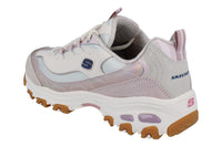 Skechers D'Lites Dazzling Shine Womens Trainers 150556 Shoes  LTPK