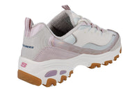 Skechers D'Lites Dazzling Shine Womens Trainers 150556 Shoes  LTPK