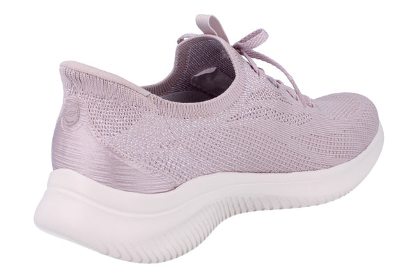 Skechers Hands Free Slip-Ins Ultra Flex 4.0 Womens Trainers 150801 Shoes  MVE - Mauve MVE - Photo 0