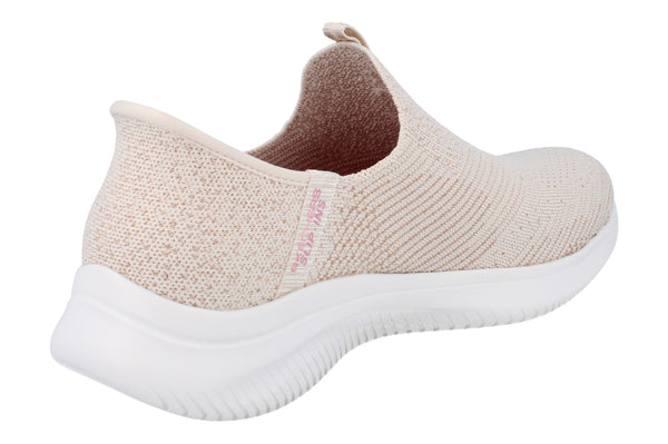 Skechers Hands Free Slip-Ins Ultra Flex 4.0 Midnight Sparkle Womens Shoes 150805 Trainers  NTGD - Natural Gold NTGD - Photo 0