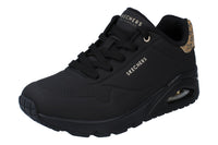 Skechers Street Los Angeles Uno Jungle Nite Womens Trainers 177093 Shoes  BBK