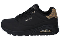 Skechers Street Los Angeles Uno Jungle Nite Womens Trainers 177093 Shoes  BBK