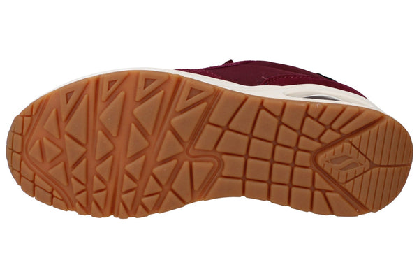 Skechers Street Uno- Vintage Air Womens Trainers 177856 Shoes  BURG - Burgundy BURG - Photo 0