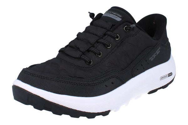 Skechers Hands Free Slip-Ins Urban Explore Womens Trainers 180277 Shoes  BKW - Black White BKW - Photo 0