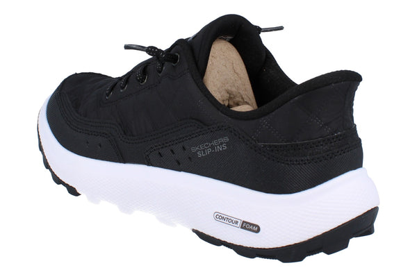 Skechers Hands Free Slip-Ins Urban Explore Womens Trainers 180277 Shoes  BKW - Black White BKW - Photo 0