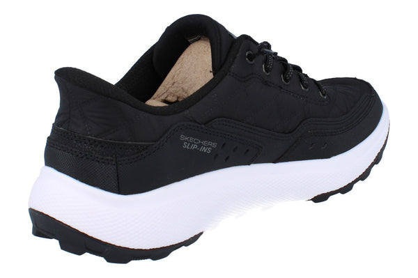 Skechers Hands Free Slip-Ins Urban Explore Womens Trainers 180277 Shoes  BKW - Black White BKW - Photo 0