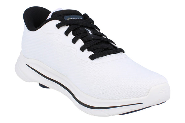 Skechers Hands Free Slip-Ins Go Walk 8 - Pate Mens Trainers 216783 Shoes  WBK - White Black WBK - Photo 0