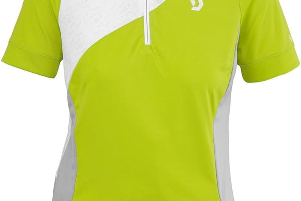 BuyScott Bikewear Womens Sky Top Shirt Sleeve T Shirt Zip Neck - Free UK Delivery - Super Fast EURO & USA Delivery!