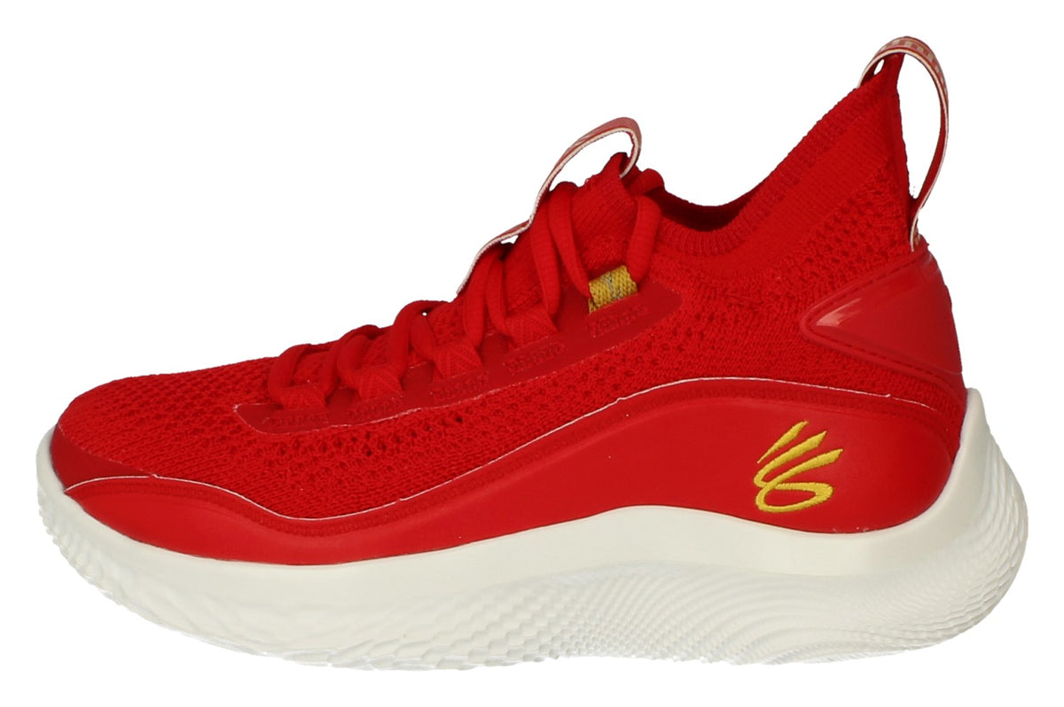 Under Armour Curry 8 Cny GS Basketball Trainers 3024036 600
