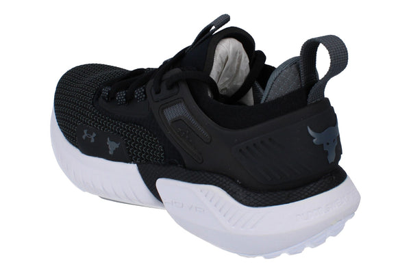 Under Armour Womens Project Rock 5 Trainers 3025436  003 - Black White 003 - Photo 0