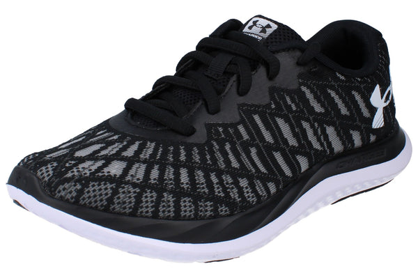 Under Armour Charged Breeze 2 Womens Running Trainers 3026142 Shoes  001 - Black Grey 001 - Photo 0