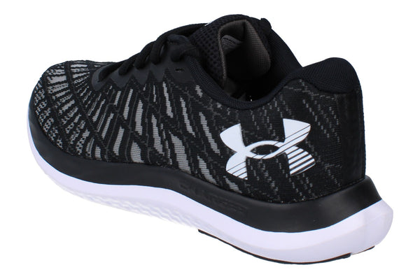 Under Armour Charged Breeze 2 Womens Running Trainers 3026142 Shoes  001 - Black Grey 001 - Photo 0