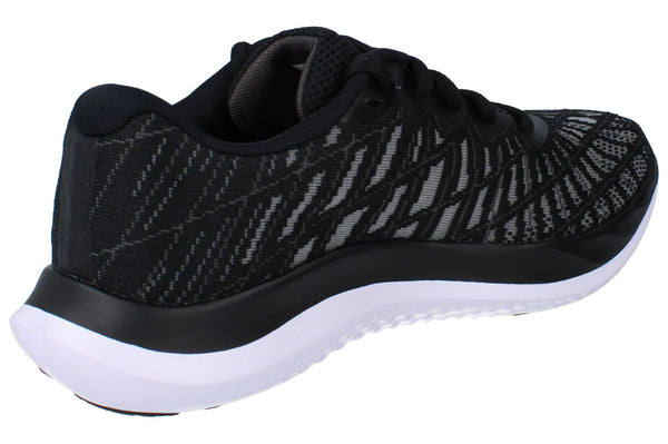 Under Armour Charged Breeze 2 Womens Running Trainers 3026142 Shoes  001 - Black Grey 001 - Photo 0