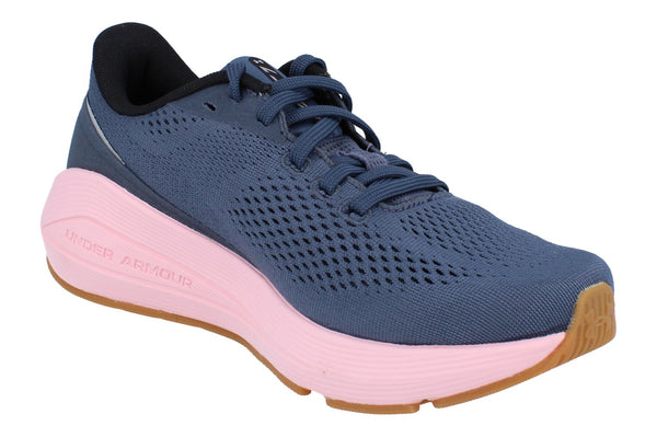 Under Armour Sonic 7 Womens Running Trainers 3028003 Shoes  044 - Grey Pink 044 - Photo 0