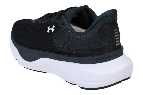 Under Armour Infinite Pro 2 Womens Running Trainers 3028177 Shoes  001 - Black Grey 001 - Photo 0