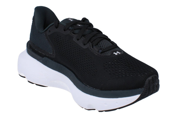 Under Armour Infinite Pro 2 Womens Running Trainers 3028177 Shoes  001 - Black Grey 001 - Photo 0