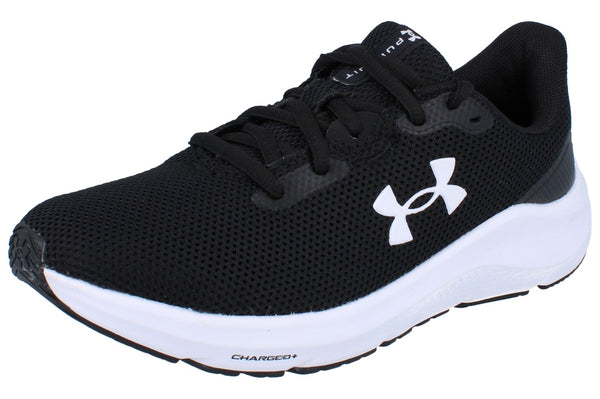 Under Armour Charged Pursuit 4 Womens Running Trainers 3028261 Shoes  001 - Black 001 - Photo 0