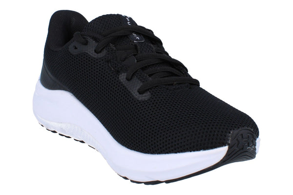 Under Armour Charged Pursuit 4 Womens Running Trainers 3028261 Shoes  001 - Black 001 - Photo 0