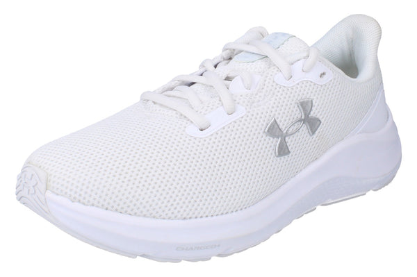 Under Armour Charged Pursuit 4 Womens Running Trainers 3028261 Shoes  101 - White 101 - Photo 0