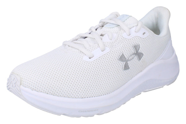 Under Armour Charged Pursuit 4 Womens Running Trainers 3028261 Shoes  101 - White 101 - Photo 0