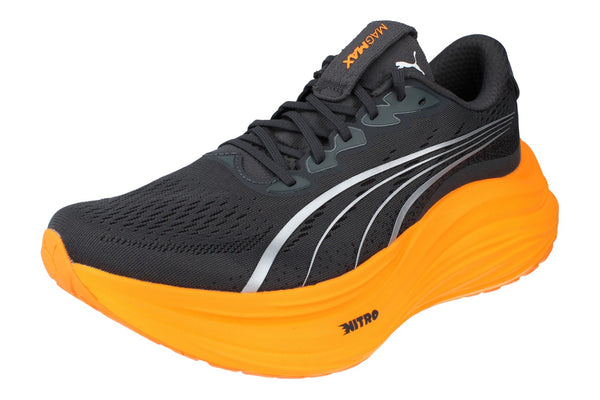 Puma Magmax Nitro Mens Running Trainers 310088 Shoes  14 - Dusky Grey Heat Fire 14 - Photo 0