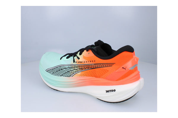 Puma Deviate Nitro 3 Hyrox Mens Running Trainers 312293 Shoes  01 - Glowing Red Mint Melt 01 - Photo 0