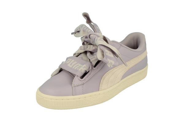 Puma Womens Basket Heart De Trainers 364082  007 - Thistle Whisper Rose Gold 007 - Photo 0