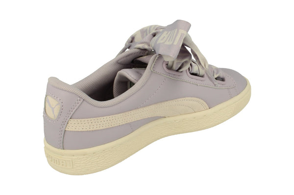 Puma Womens Basket Heart De Trainers 364082  007 - Thistle Whisper Rose Gold 007 - Photo 0