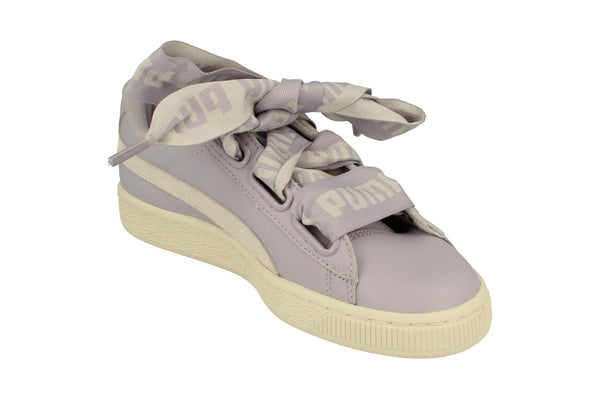 Puma Womens Basket Heart De Trainers 364082  007 - Thistle Whisper Rose Gold 007 - Photo 0