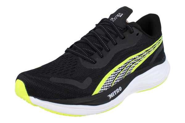 Puma Velocity Nitro 3 Mens Running Trainers 377748 Shoes  18 - Puma Black Yellow Alert 18 - Photo 0