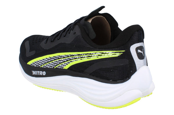 Puma Velocity Nitro 3 Mens Running Trainers 377748 Shoes  18 - Puma Black Yellow Alert 18 - Photo 0