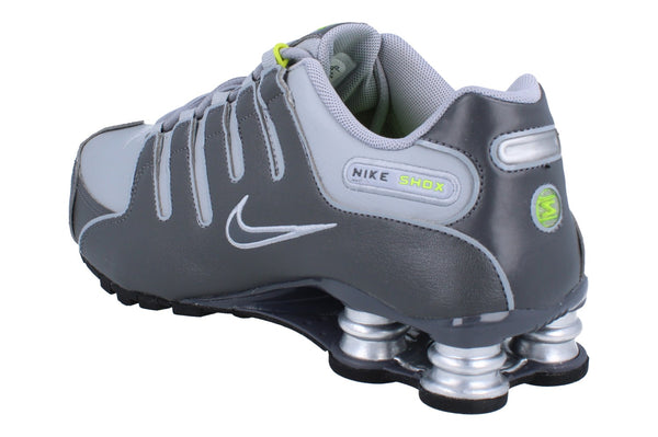 Nike Shox Nz Mens Running Trainers 378341 Shoes  009 - Dark Grey Wolf Grey 009 - Photo 0
