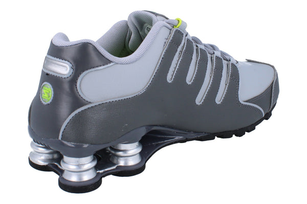 Nike Shox Nz Mens Running Trainers 378341 Shoes  009 - Dark Grey Wolf Grey 009 - Photo 0