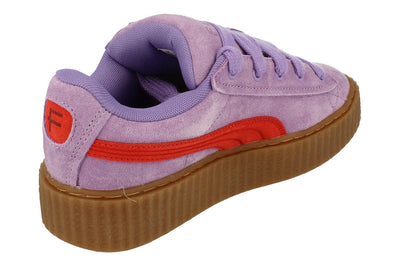 Puma Creeper Phatty Unisex Trainers 396403   - Lavender Alert Burnt Red 03 - Photo 2