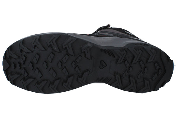 Salomon Daintree Mid Gtx Mens Walking Boots 475366 Hiking  475366 - Magnet Black High Risk Red 475366 - Photo 0