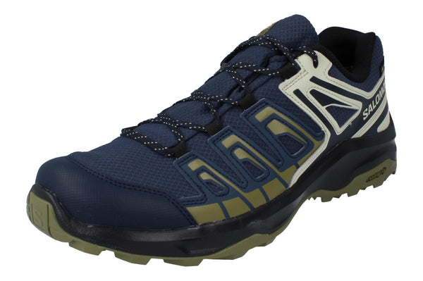 Salomon Extegra Gtx Mens Walking Shoe 477998 Boots  477998 - Blue Nights Alfalfa Olive 477998 - Photo 0