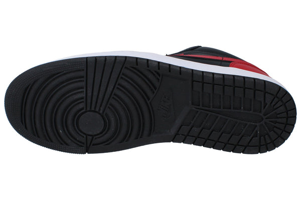 Nike Air Jordan 1 Low Mens Trainers 553558 067 - Black Varsity Red Summit White 067 - Photo 0