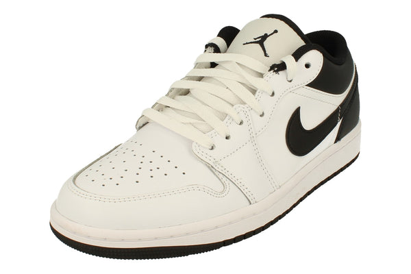 Nike Air Jordan 1 Low Mens Trainers 553558 132 - White Black White 132 - Photo 0