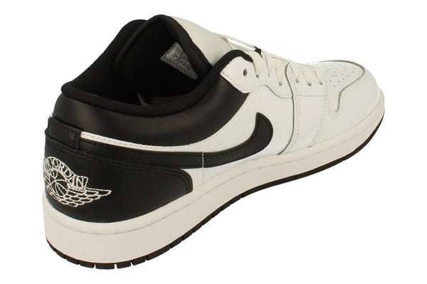 Nike Air Jordan 1 Low Mens Trainers 553558 132 - White Black White 132 - Photo 0