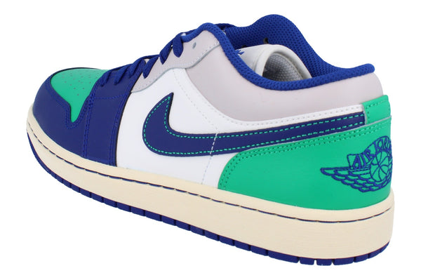 Nike Air Jordan 1 Low Mens Trainers 553558 Shoes  147 - Sail Deep Royal Blue 147 - Photo 0