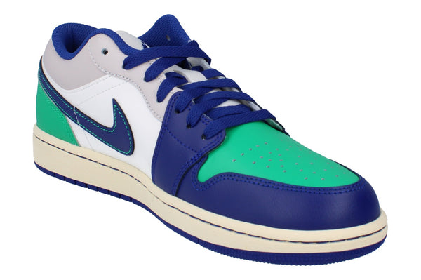Nike Air Jordan 1 Low Mens Trainers 553558 Shoes  147 - Sail Deep Royal Blue 147 - Photo 0