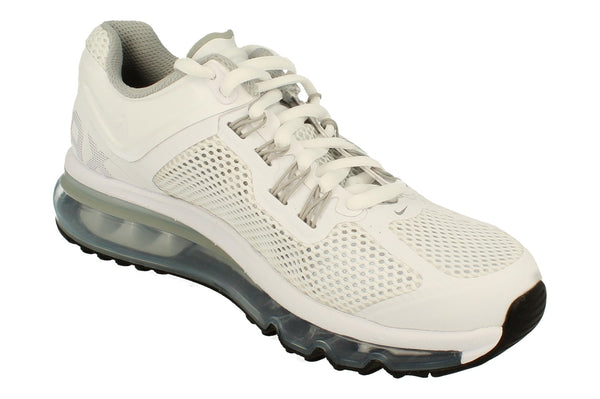 Nike Air Max 2013 GS Trainers 555426  100 - White Metallic Silver 100 - Photo 0